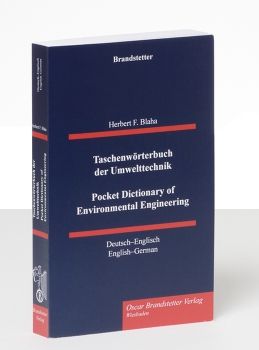 Blaha Wörterbuch Umwelttechnik Deutsch und Englisch
