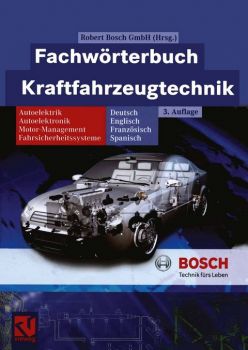 Fachwörterbuch Kraftfahrzeugtechnik Bosch DE-EN-FR-ES