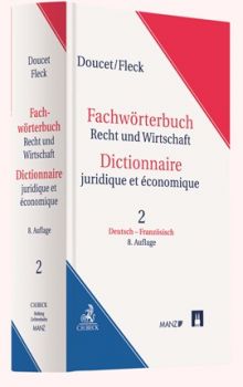 Doucet / Fleck II Fachwörterbuch Recht und Wirtschaft DE-FR
