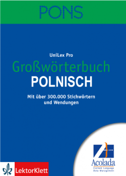 PONS Großwörterbuch Polnisch DE-PL, PL-DE UniLex Pro DOWNLOAD