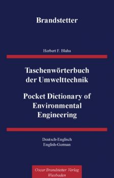 Blaha: Taschenwörterbuch der Umwelttechnik Englisch DE-EN, EN-DE DOWNLOAD