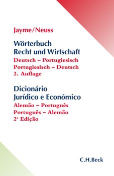 Jayme/Neuss: Wörterbuch Recht und Wirtschaft DE-PT, PT-DE, DOWNLOAD