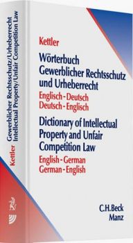 Download Kettler: Wörterbuch Gewerblicher Rechtsschutz und Urheberrecht Englisch