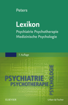 Elsevier Lexikon Psychiatrie, Psychotherapie, Medizinische Psychologie EN-DE ONLINE