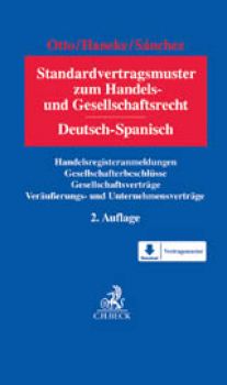 Standardvertragsmuster zum Gesellschaftsrecht Deutsch-Spanisch (Buch mit Downloadzugang) DE-ES