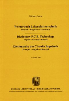 Wörterbuch Leiterplattentechnik DE-EN-FR