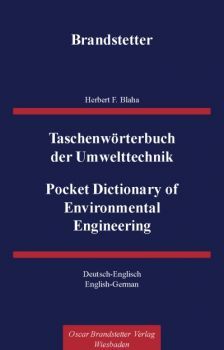 Blaha: Taschenwörterbuch der Umwelttechnik Englisch DE-EN, EN-DE ONLINE