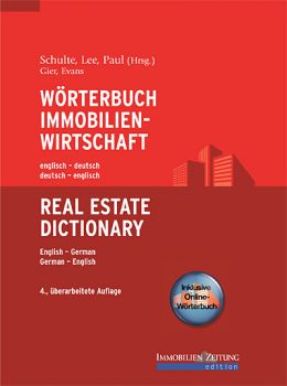 Wörterbuch Immobilienwirtschaft DE-EN, EN-DE, DOWNLOAD