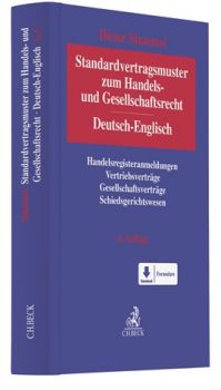 Standardvertragsmuster zum Handels- und Gesellschaftsrecht Deutsch-Englisch DE-EN