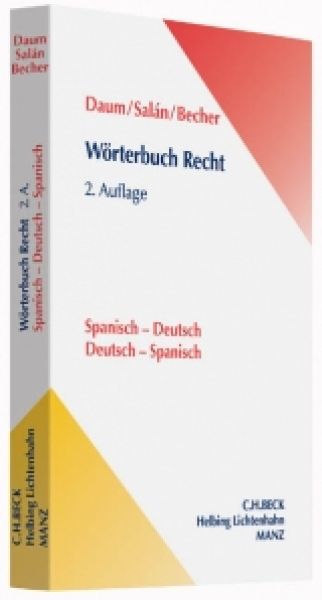 Daum Wörterbuch Recht Deutsch-Spanisch-Deutsch