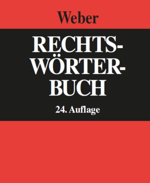 Download Weber/Creifelds Rechtswörterbuch