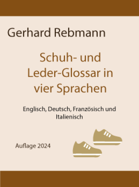 Schuh- /Leder-Glossar in vier Sprachen  - Online